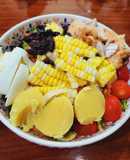 สลัดอกไก่แครนเบอร์รี่