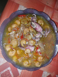 Foto resep Udang & Cumi Saus Tiram