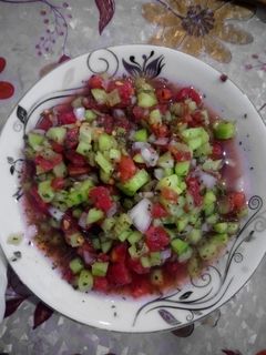 عکسی از دستور سالاد شیرازی
