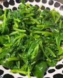 炒台灣冰花（甜菠菜、番杏）