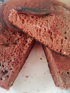 Una foto de Queque de chocolate al sartén