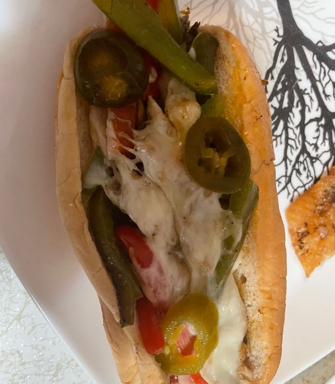 A picture of Chicken Philly Sandwiches.