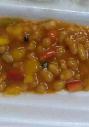 A picture of Baked beans stew.