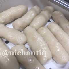 A picture of Pempek Ikan dengan Biang.