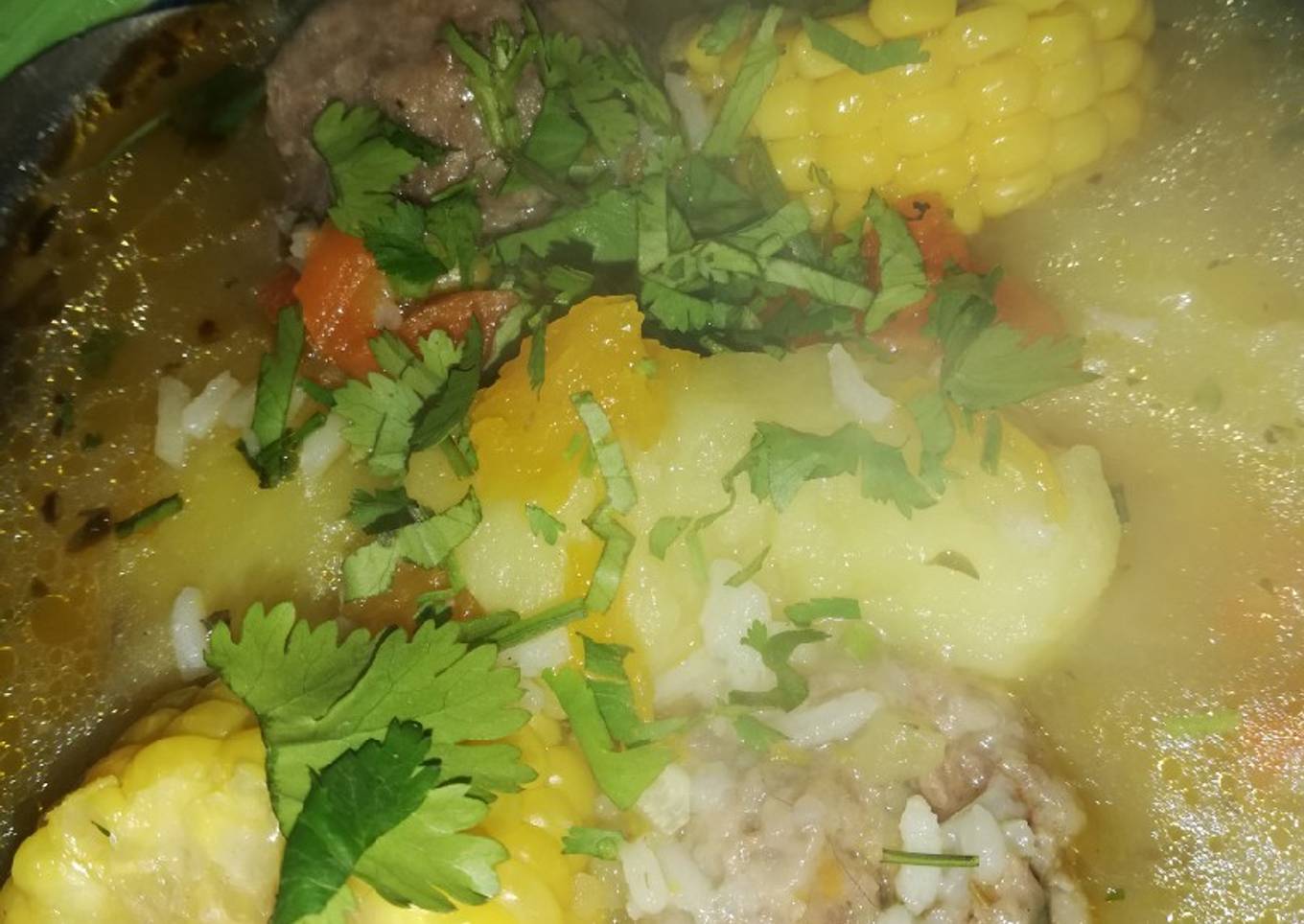 Cazuela de albóndigas