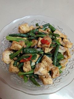Foto resep Tumis Kacang Panjang Tahu