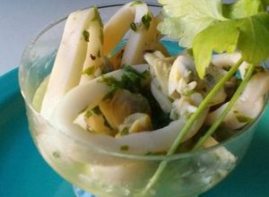 Una foto de Calamares y berberechos a la provenzal