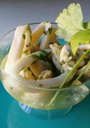 Una foto de Calamares y berberechos a la provenzal