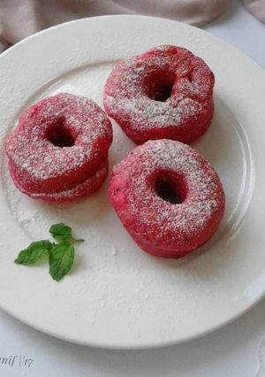 Foto resep DoNaga (Donat buah Naga)
