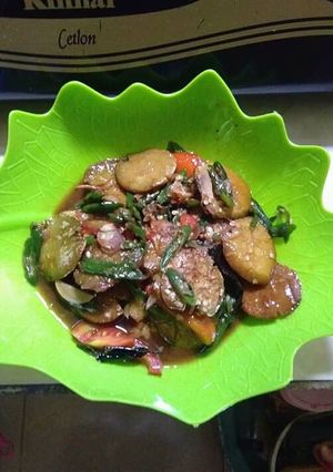 Foto resep Tumis jengkol cabai hijau