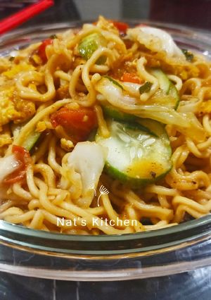 Foto resep Mie Tek tek Timun