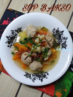 Foto resep 106. SOP BAKSO