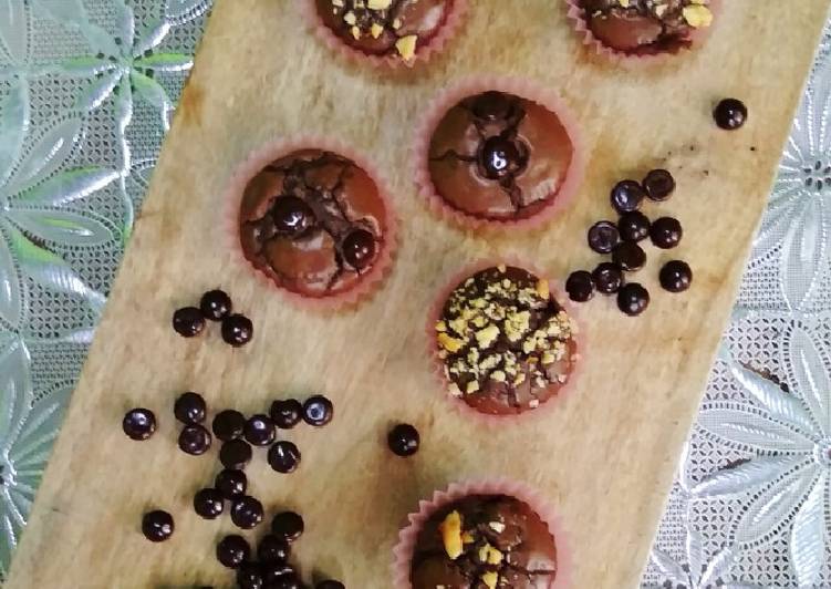 Cara Gampang Membuat OneBite Brownies (Kue Kering Brownies) #BikinRamadhanBerkesan yang Enak Banget