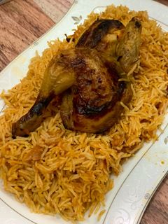 صورة لوصفة الارز البخاري
