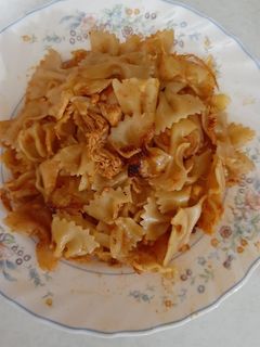 عکسی از دستور ماکارونی مرغ
