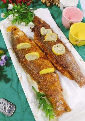 A picture of Fry 🐟 fish.