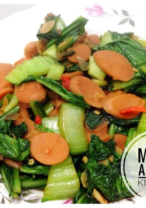 Foto resep Tumis Pokcoy Sosis