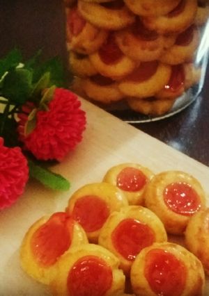 Foto resep Thumb print kue kering kue lebaran