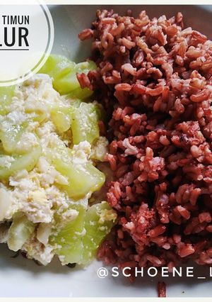 Foto resep Tumis Timun Telur