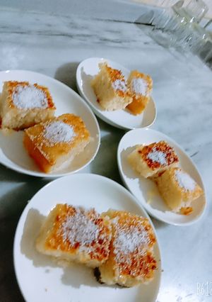 صورة لوصفة بسبوسة