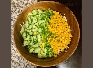 Una foto de Ensalada de choclito 🌽