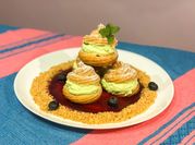 Una foto de choux de francia
