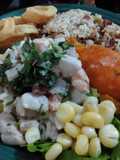 Ceviche mixto peruano
