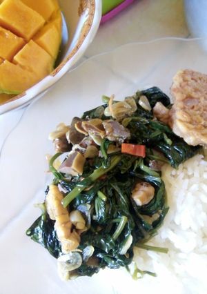Foto resep Tumis Kangkung Hati Ayam