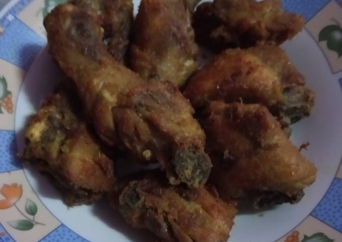 Ayam goreng ungkep sederhana