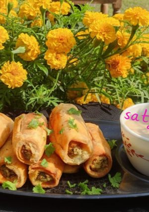 Crispy matar roll रेसिपी मुख्य फोटो