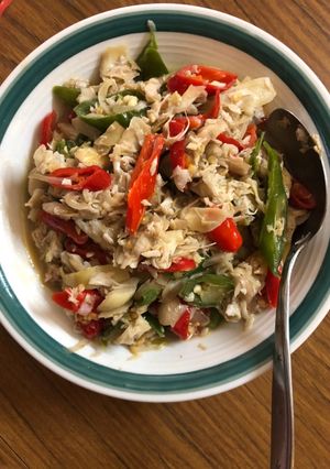 Foto resep Jantung Pisang Cah Cabe