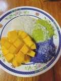 ข้าวเหนียวมูนสามสี #สูตรนี้ทำง่าย