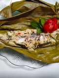 Pepes ikan asin / linting gerih Abang