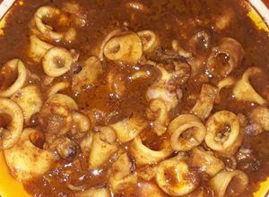 Foto resep Cumi saos tiram ala kaki lima