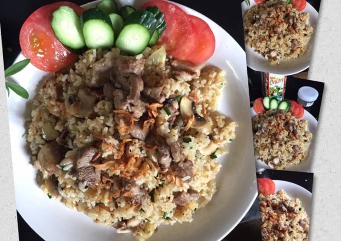 Resep Nasi Goreng Kambing oleh Febie Floralies - Cookpad