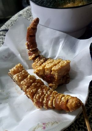 รูปของ หางหมูกรอบ หม้อทอดไร้น้ำมัน