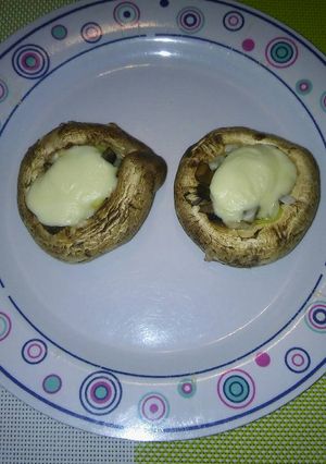 Una foto de Champiñones rellenos 🍄