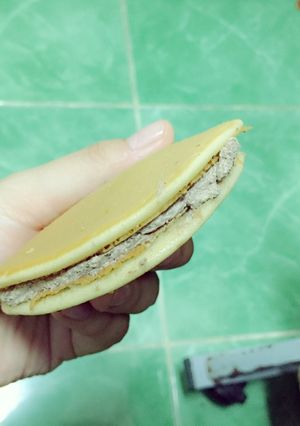 Hình của món Bánh Đoraemon nhân kem socola 🍽.