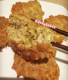 trứng chiên thịt heo