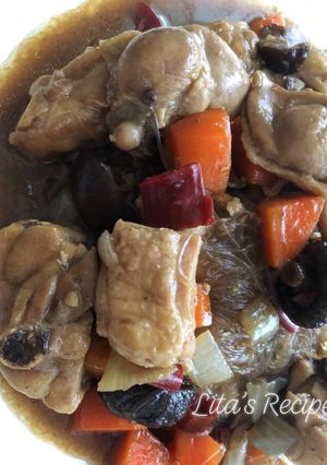รูปของ จิมดัก (안동찜닭) - ไก่อบซีอิ้ววุ้นเส้นแบบเกาหลี