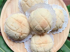 รูปของ ขนมปังเมล่อน(Melon pan)