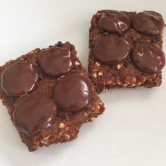 Sweet potato brownies A picture of Sweet potato brownies.
