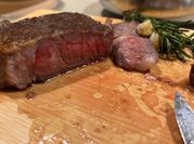 A picture of ribeye steaks