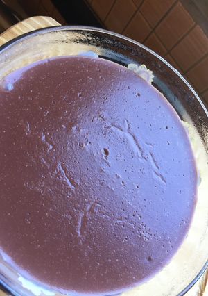 Una foto de Crema de chocolate (postre)
