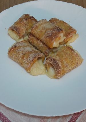 O poză a rețetei Rulouri cu șunculiță și mozzarella.
