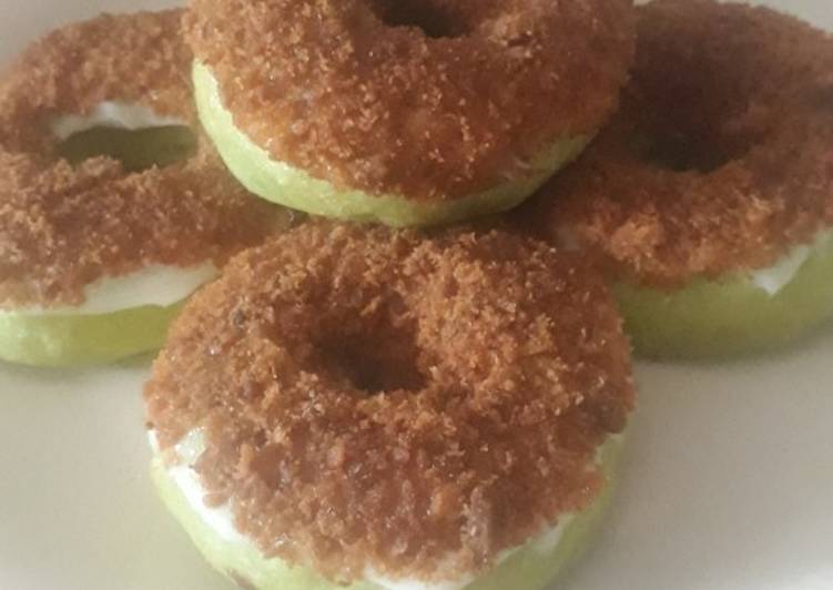 Donat hijau abon