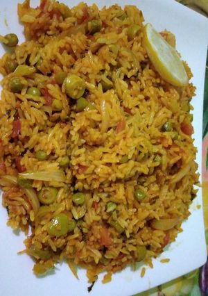 صورة لوصفة أرز بالفرن