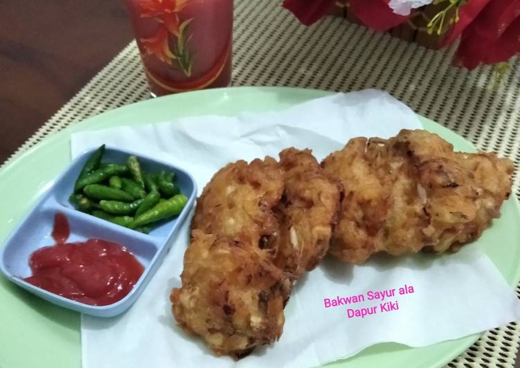 Resep Bakwan Sayur, Enak