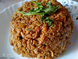 Vegetarian soya keema