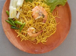 Foto resep Mie Goreng Udang Selada
